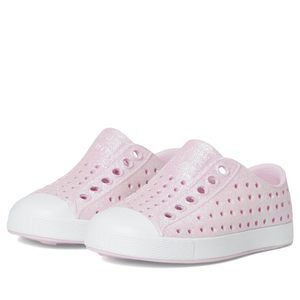 NEW NATIVE SHOES, JEFFERSON CHILD, KIDS LIGHTWEIGHT SNEAKER, TORCH RED/SHELL WHI